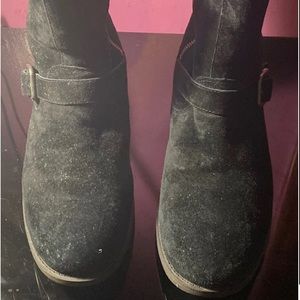 Ugg, Black Suede, 8